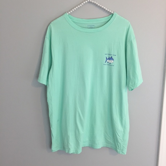 Southern Tide Tops - Southern Tide Original Skipjack Mint Green T Shirt